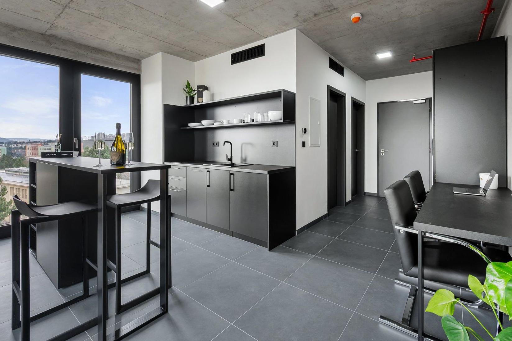 Zařízené apartmány 1+kk a 3+kk k pronájmu