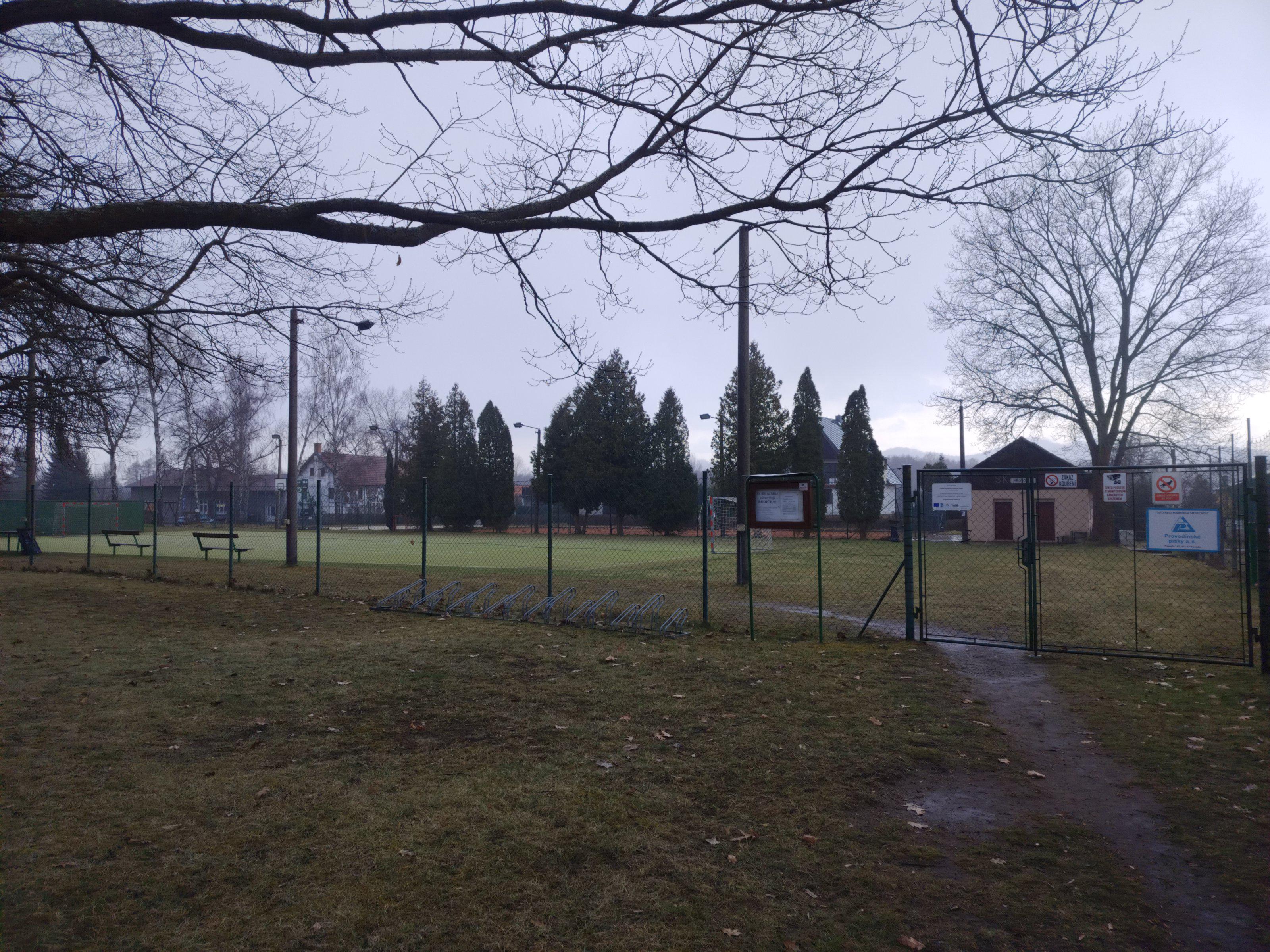 Sportovní areál u nádraží Jestřebí