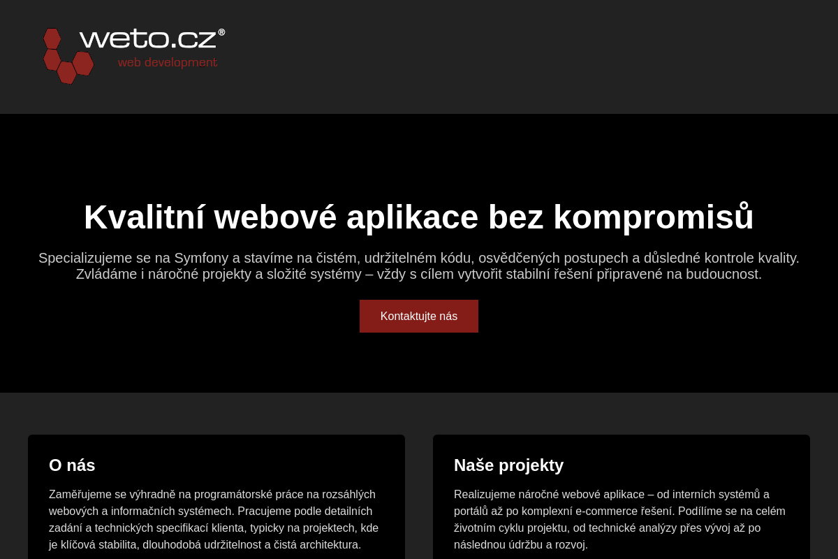 weto.cz webdesign - Ing. Richard Ruibar