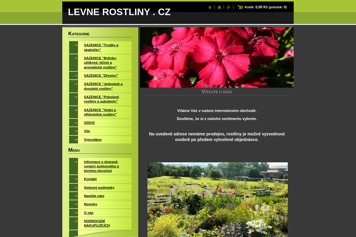 Levnerostliny.cz foto 1