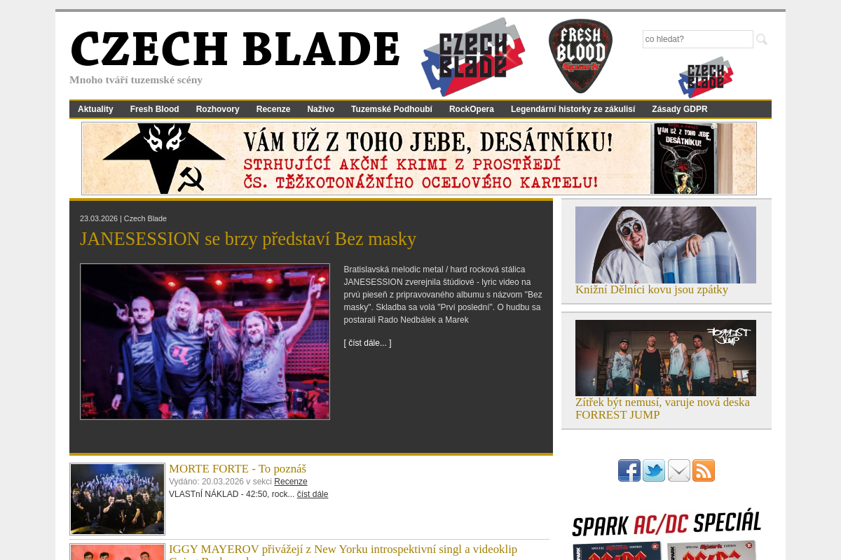 Rockový magazín Spark foto 1