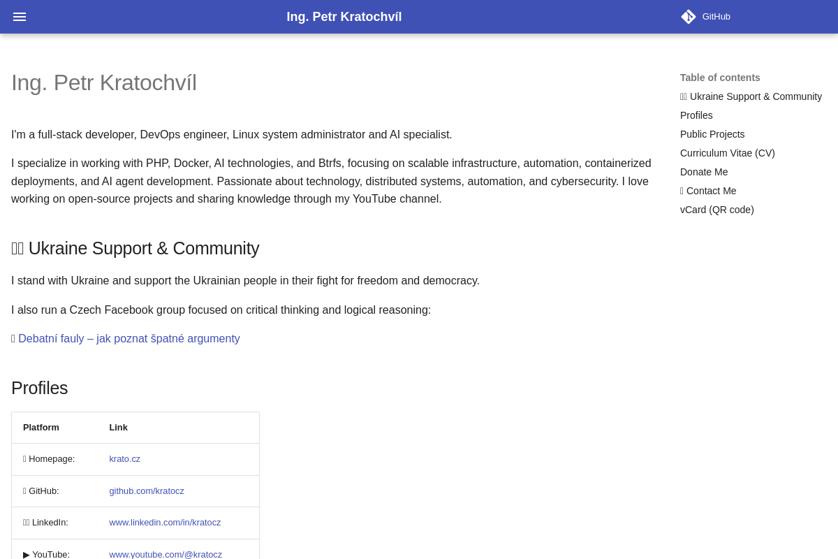 Ing. Petr Kratochvíl