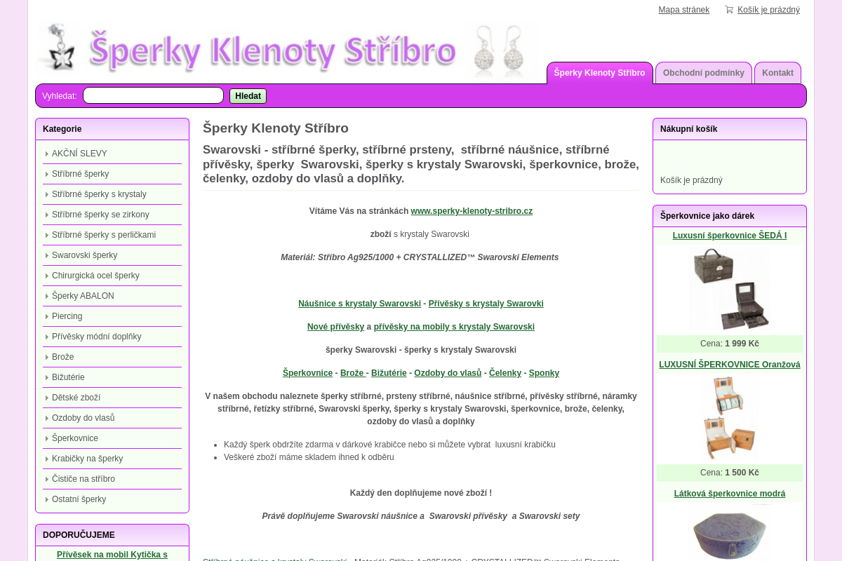 Sperky-klenoty-stribro.cz