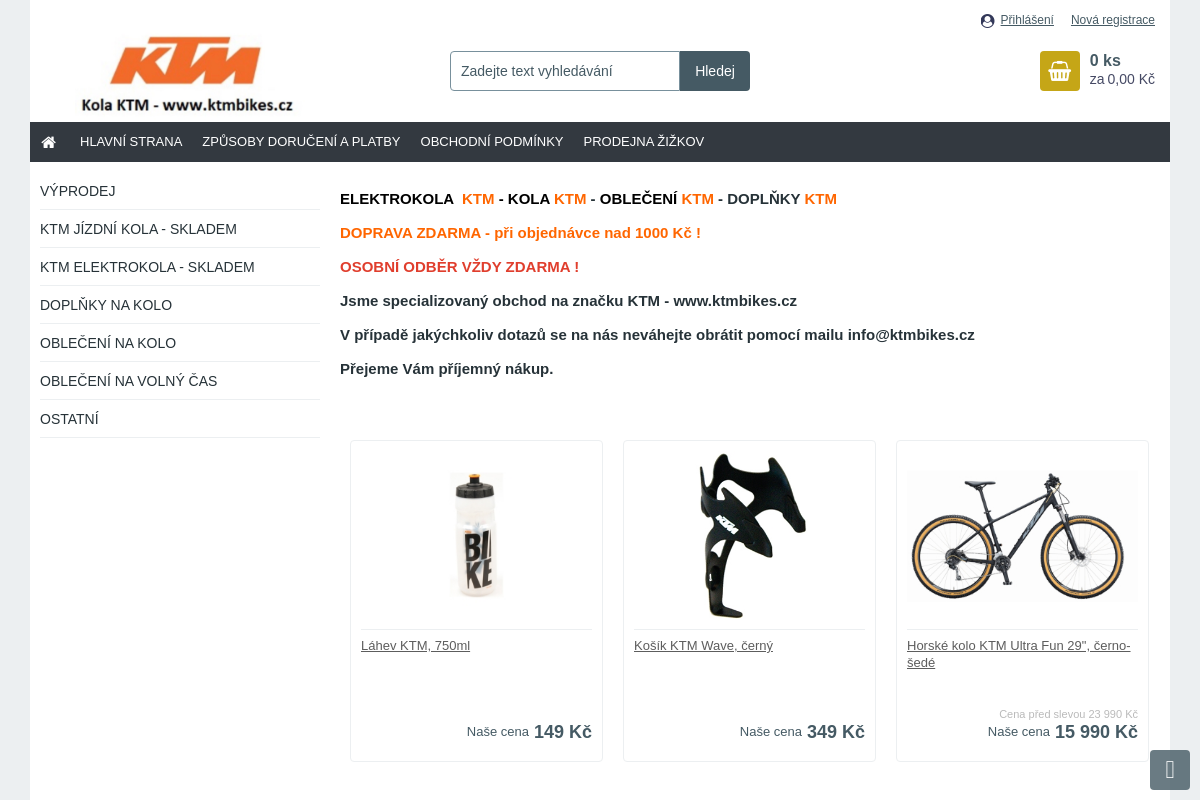 Kola KTM - ktmbikes.cz