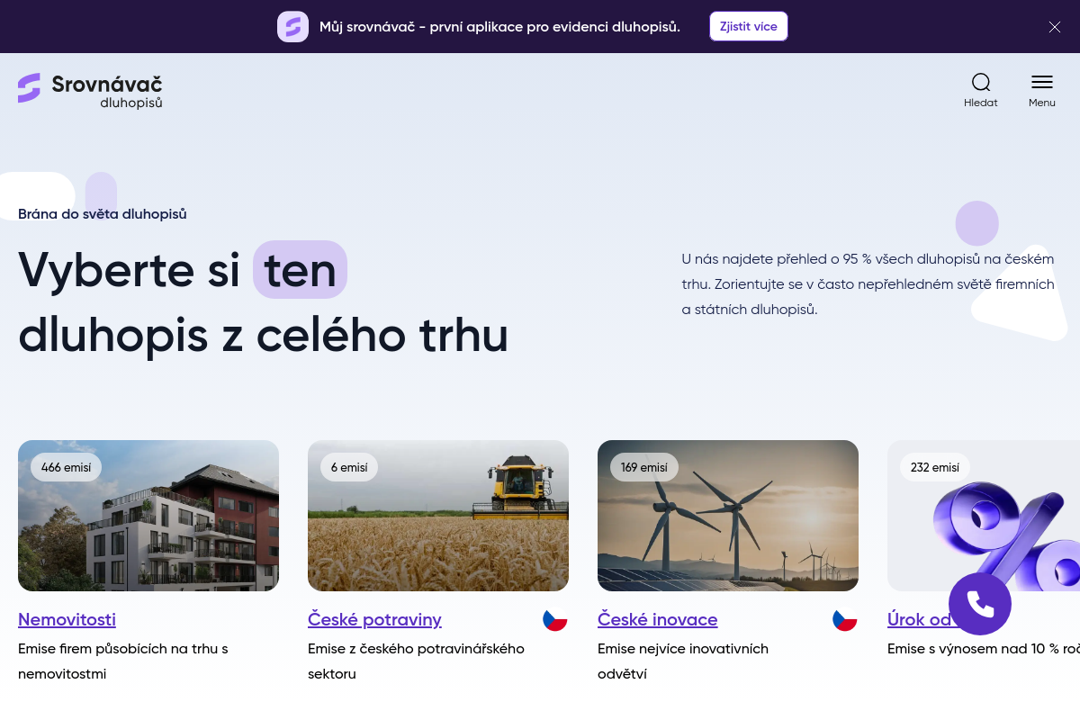 Srovnávač dluhopisů