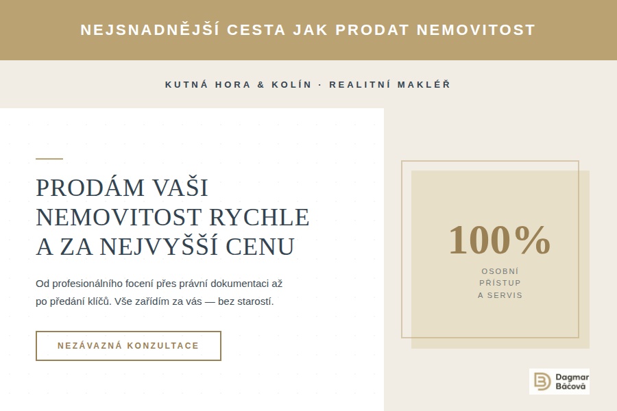 Prodej bez starostí