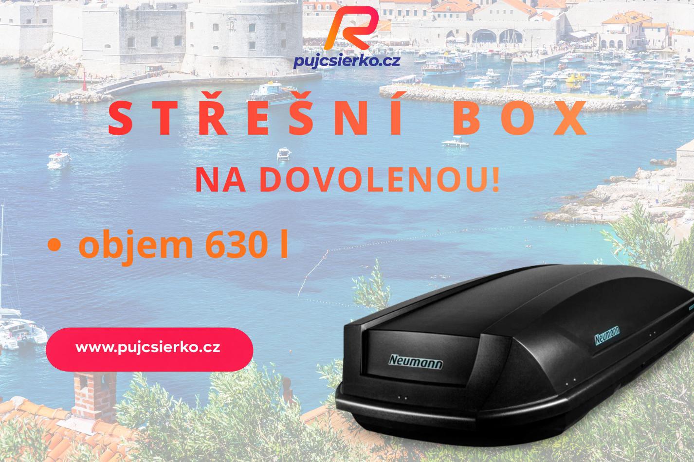 Půjč si Erko - střešní box na dovolenou