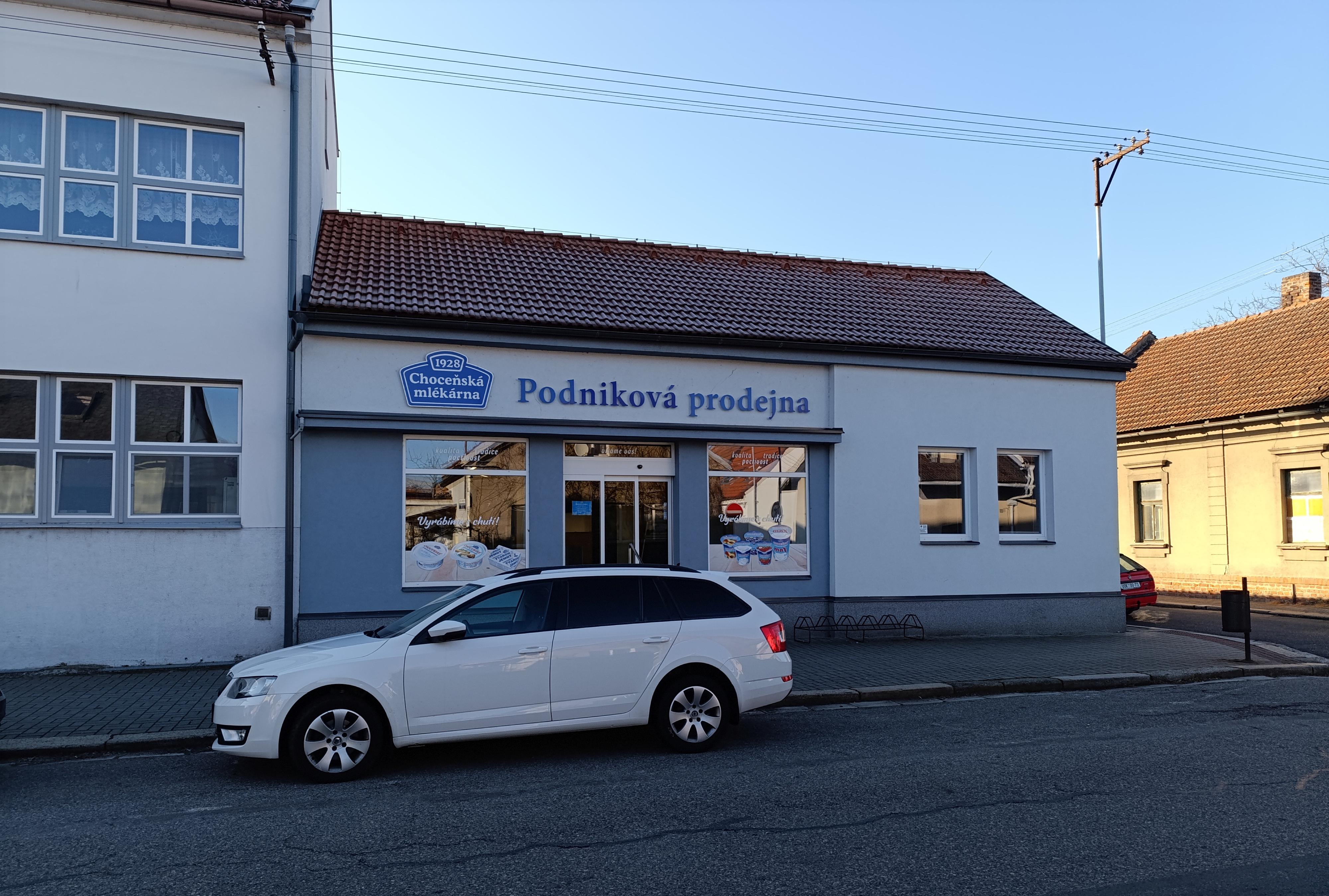 Choceňská mlékárna podniková prodejna foto 2