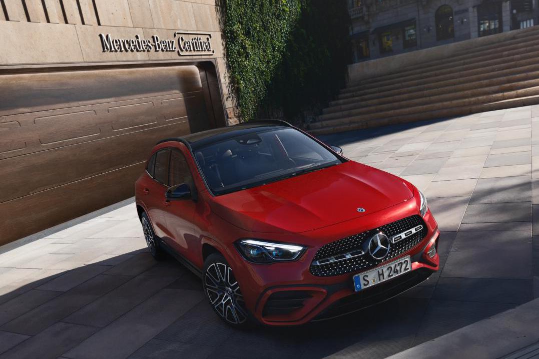 Prověřené použité vozy Mercedes-Benz Certified.