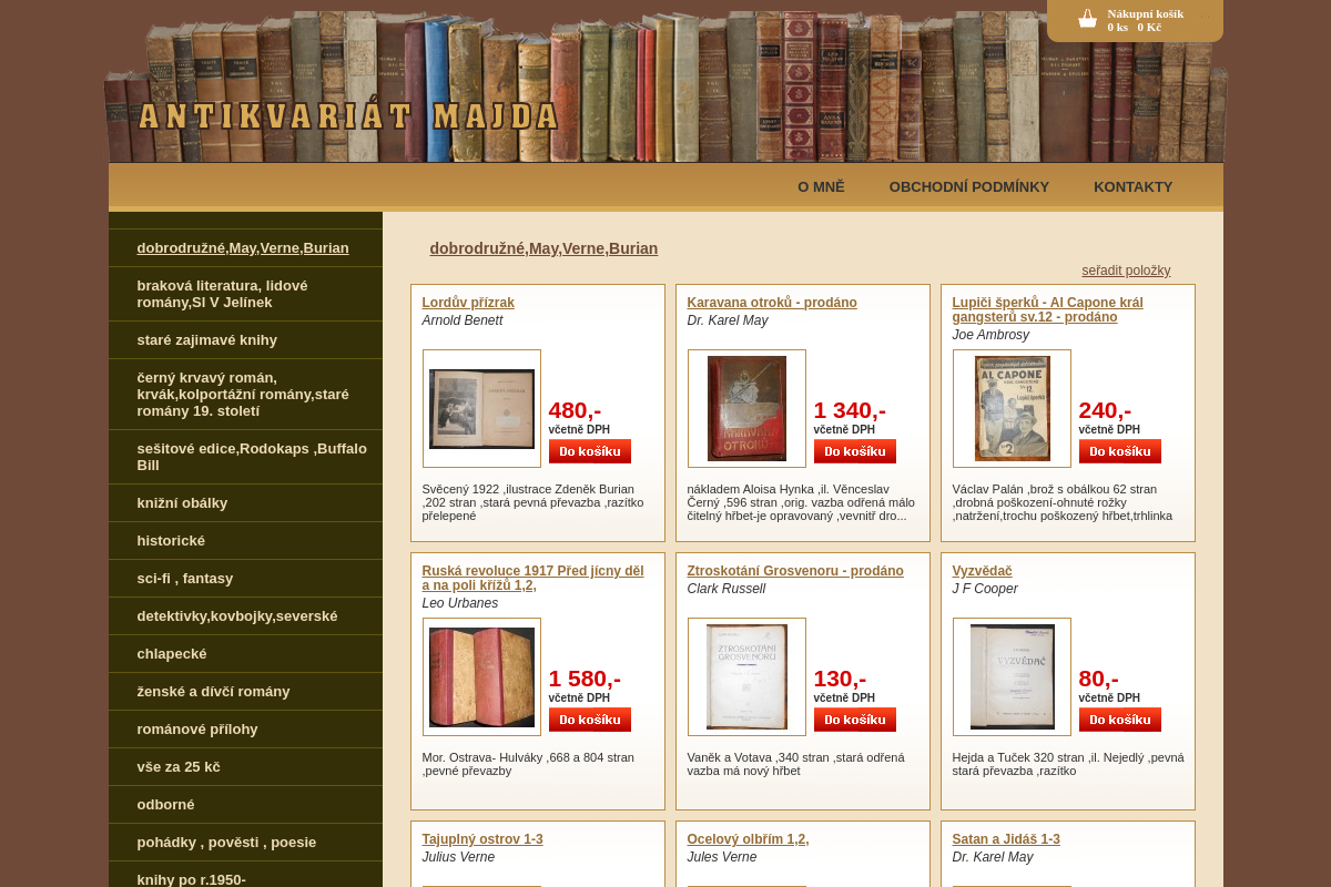 Antikvariát Majda