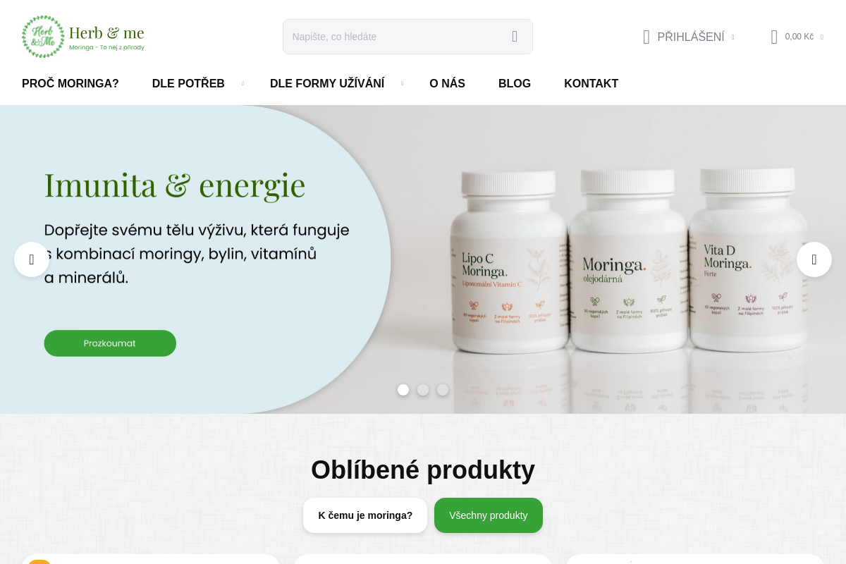 HerbandMe.cz - Moringa z Filipín