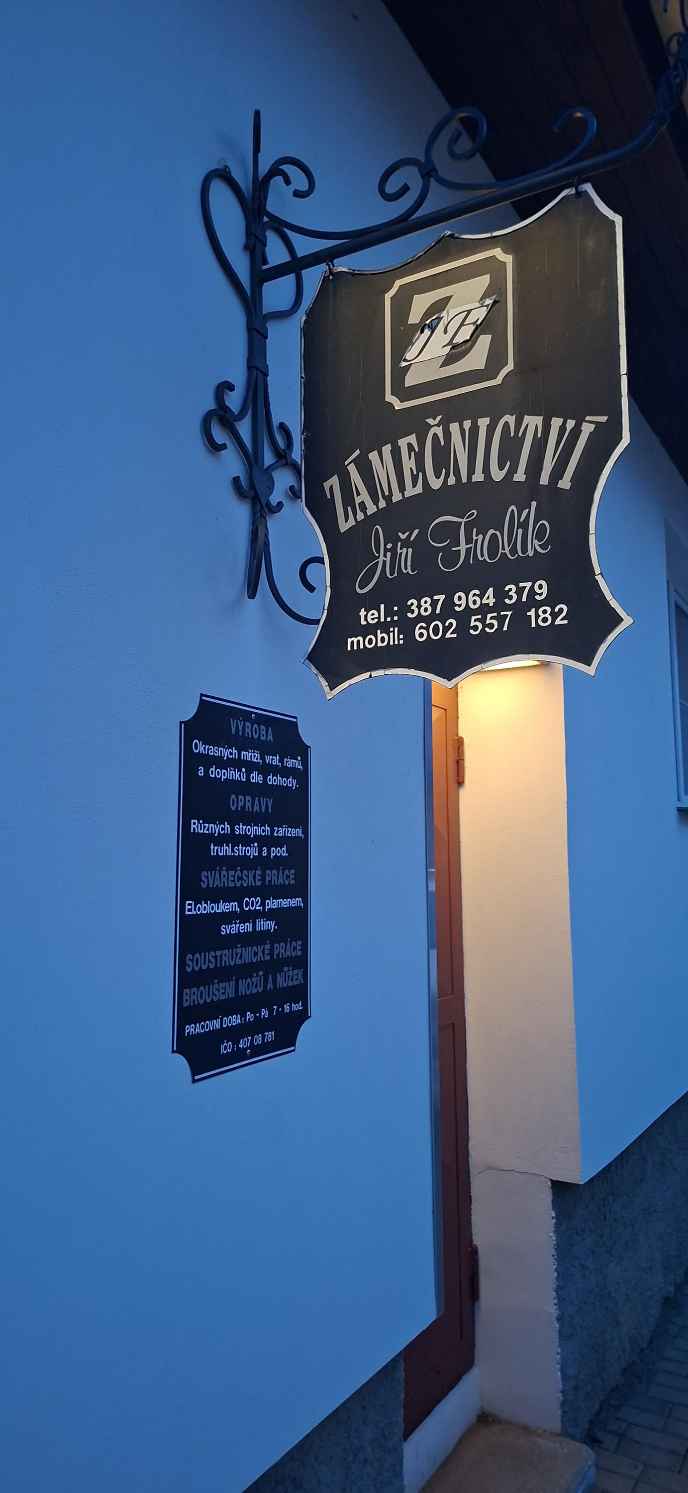 JF Zámečnictví - Jiří Frolík foto 2