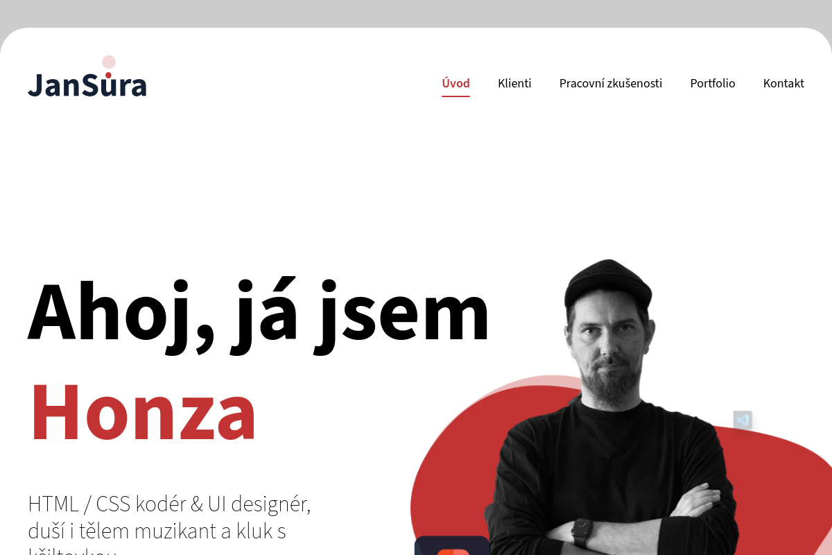 Webdesigner Jan Sůra