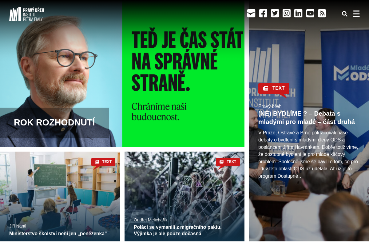 Pravý břeh – Institut Petra Fialy