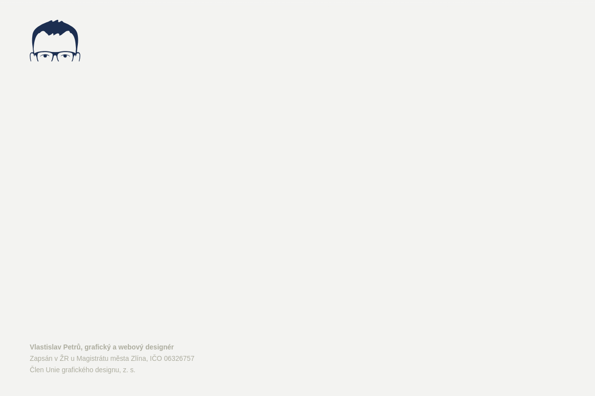 Grafický a webový designér Vlastislav Petrů