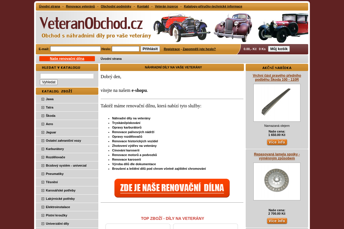 Veteranobchod.cz