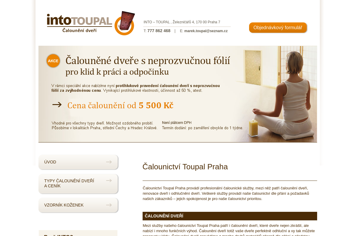 Čalounictví Toupal