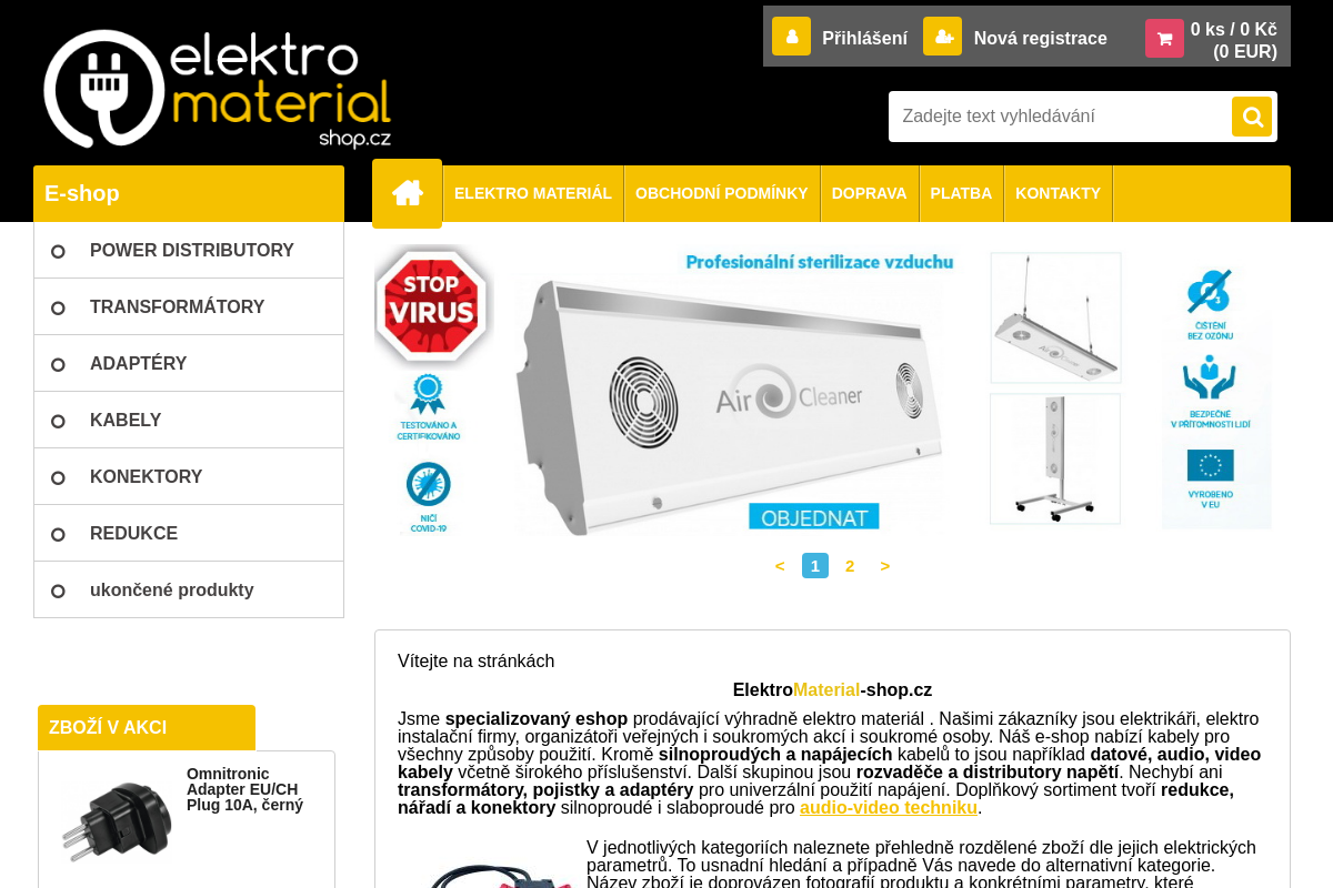 Elektromaterial-shop.cz foto 1