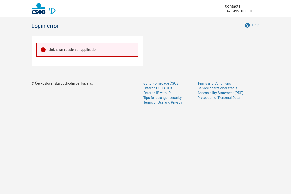 ČSOB internetové bankovnictví foto 1