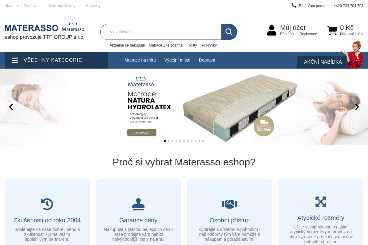 Materasso-eshop.cz