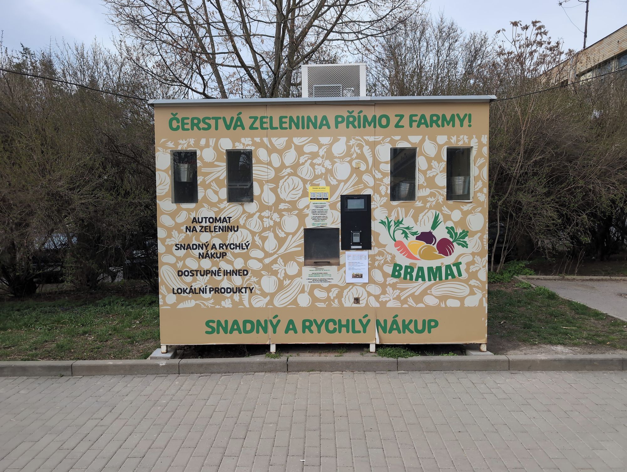 Bramat - automat na zeleninu