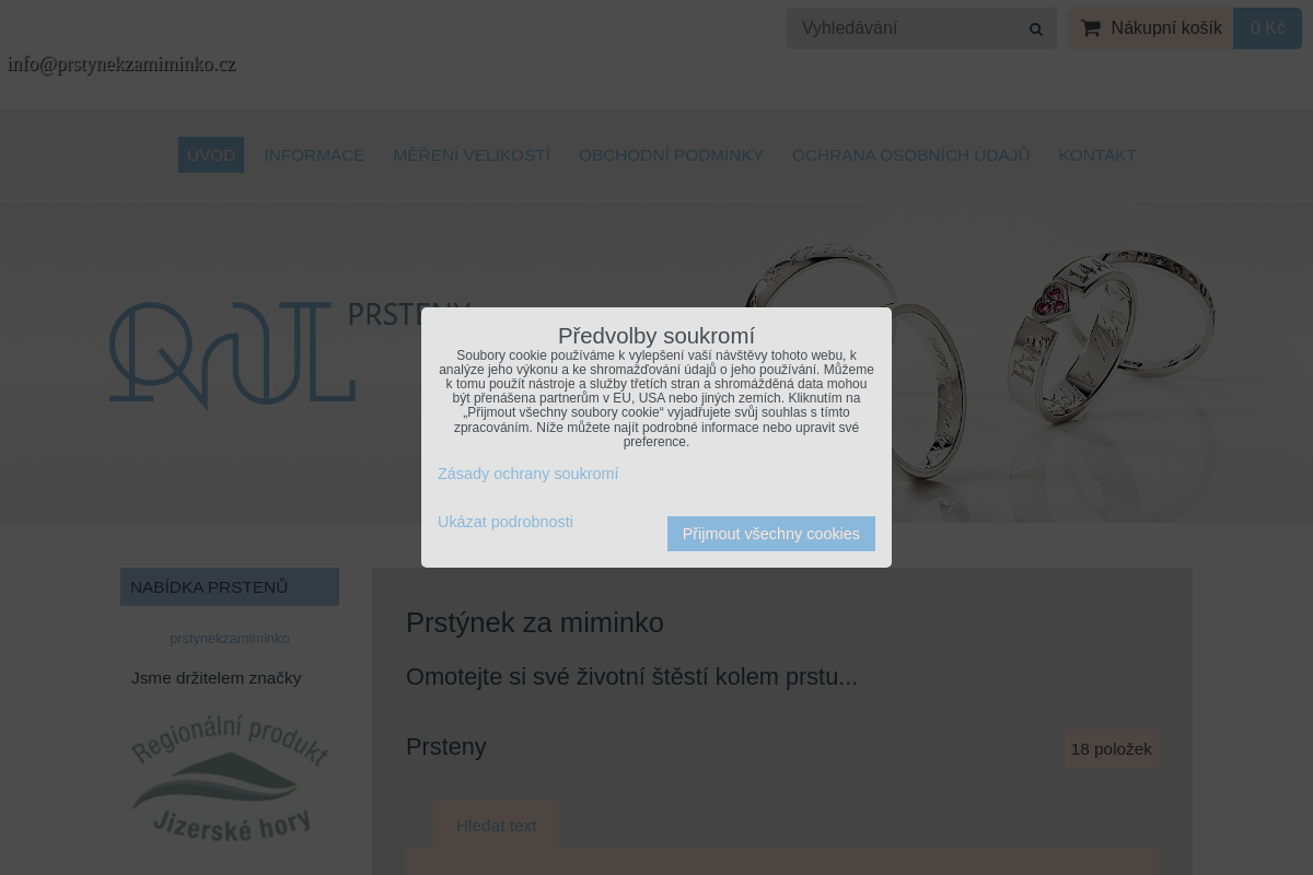 Prstynekzamiminko.cz