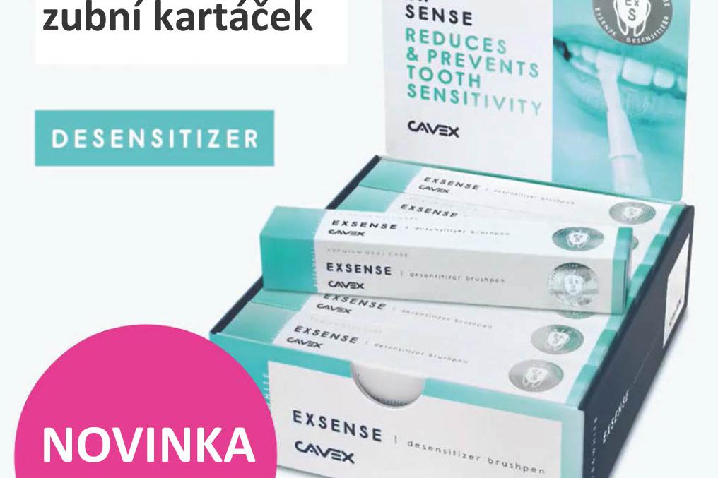 Citlivé zuby? Už ne. CAVEX EXSENSE