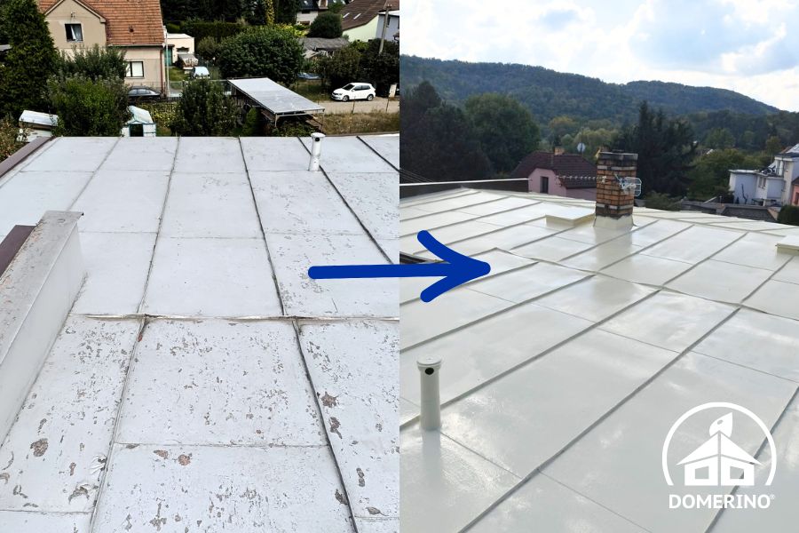 Nátěr plechových střech