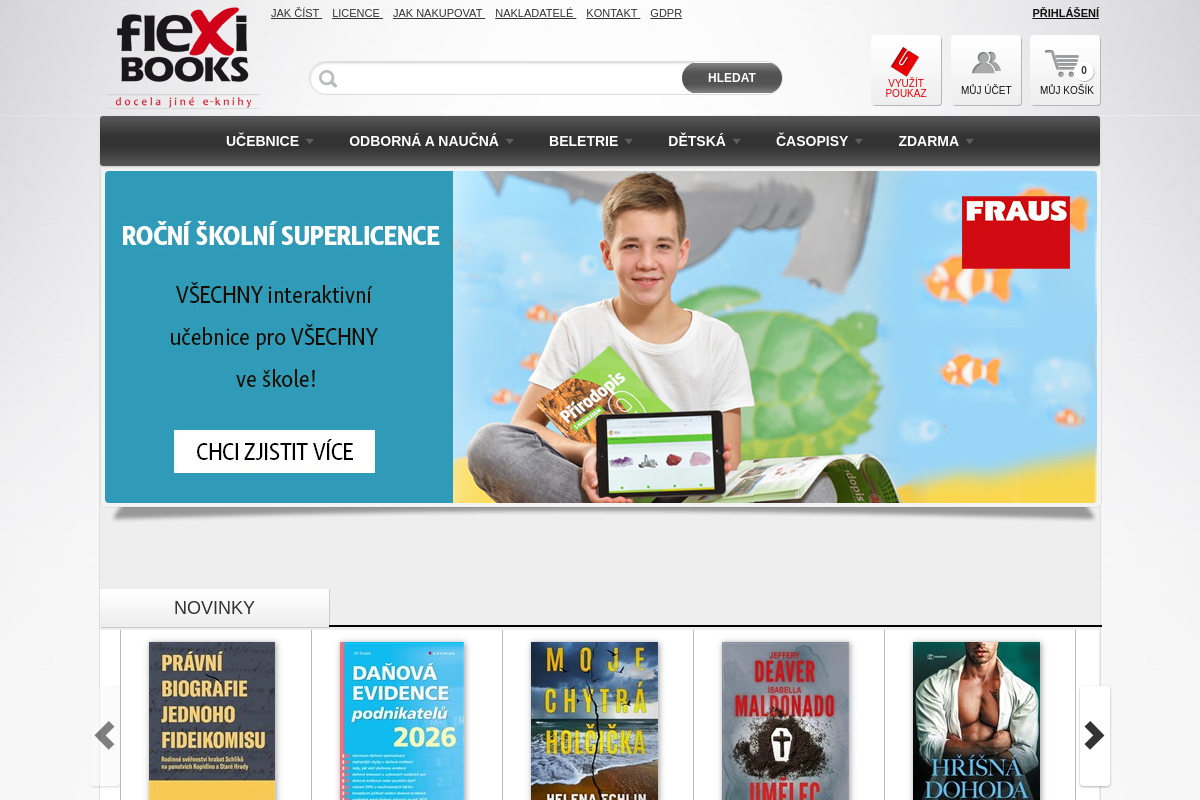 Flexibooks – docela jiné e-knihy