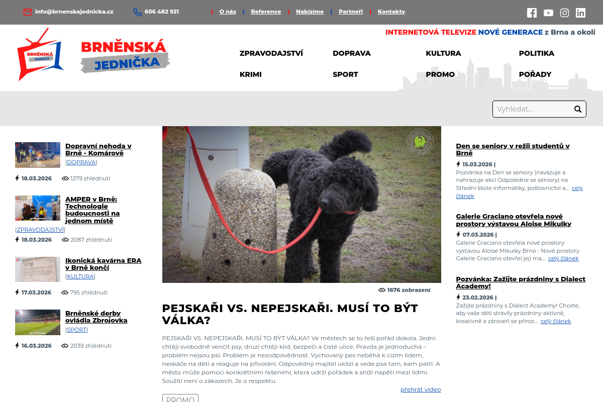 BrněnskáJednička.cz foto 1