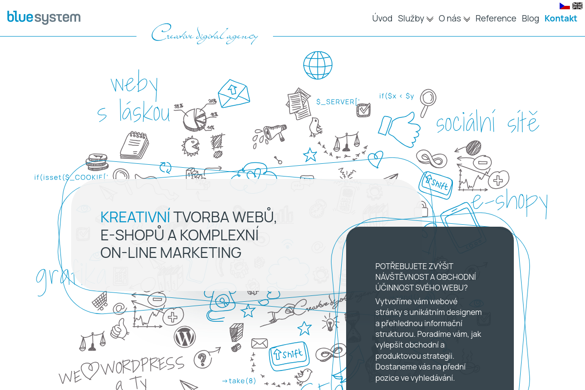 BLUE SYSTEM – Creative digital agency