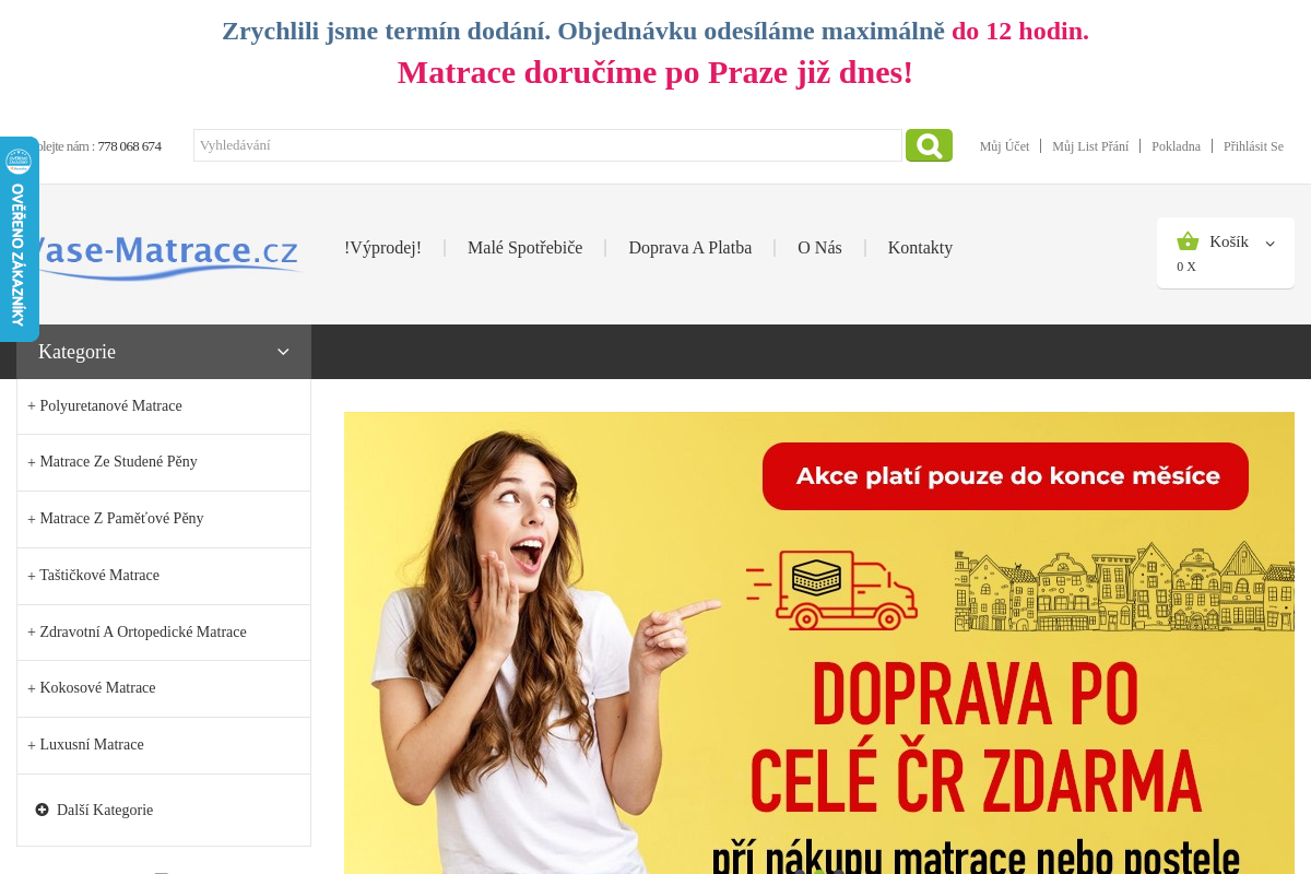 vase-matrace.cz foto 1