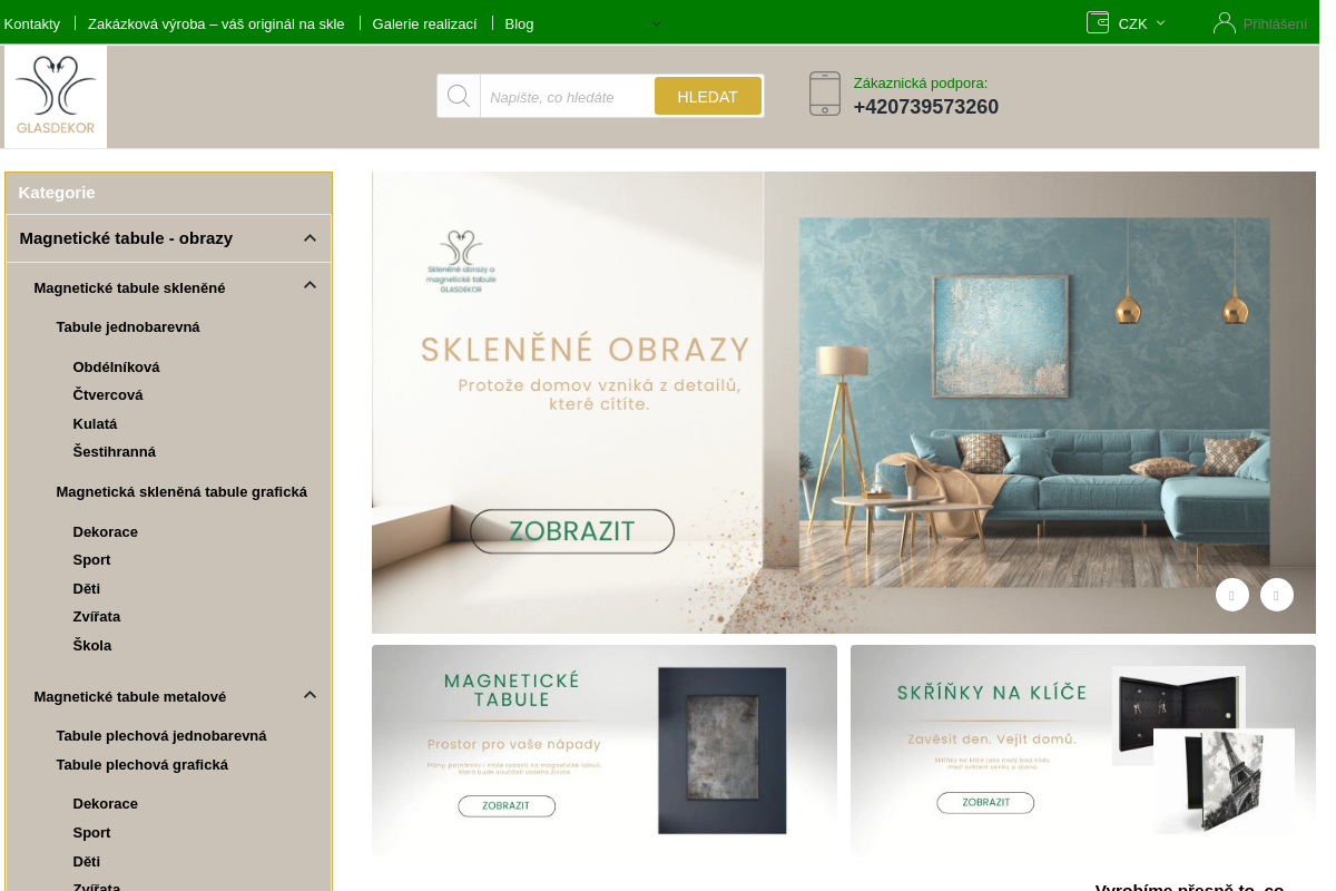 Skleněné obrazy Glasdekor