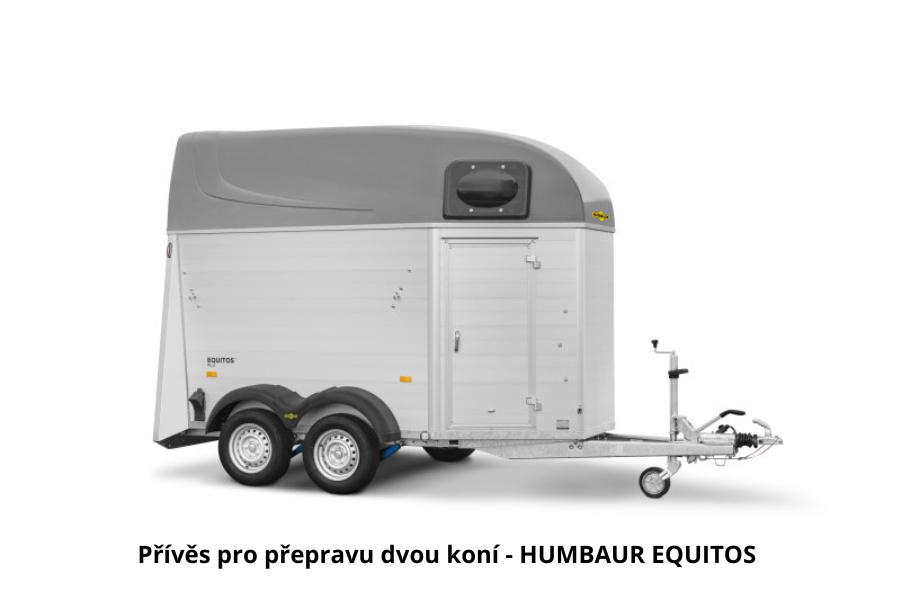 Přívěs pro přepravu dvou koní - HUMBAUR EQUITOS