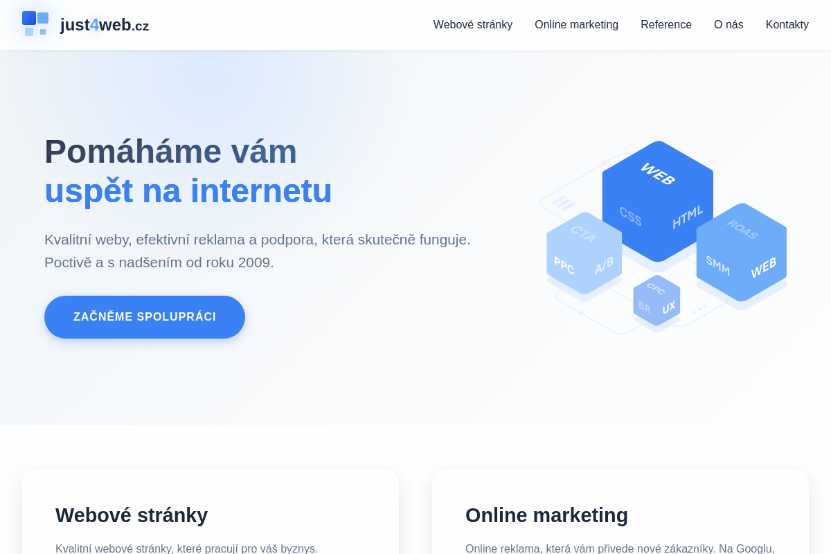 just4web.cz s.r.o. – tvorba webů a marketing