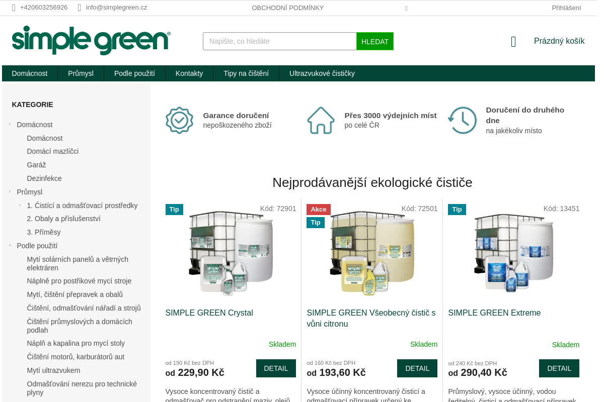 SIMPLE GREEN CZ, s.r.o.