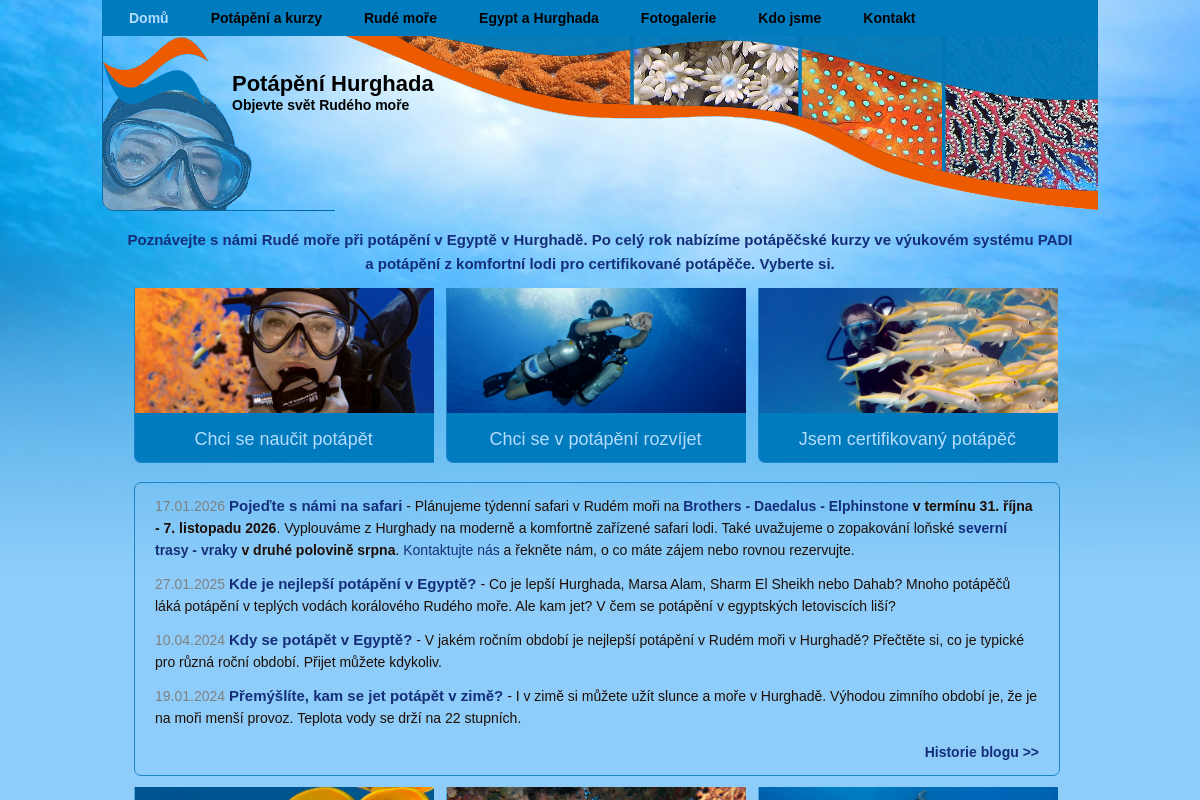 SCUBADIVING.CZ - Potápěčský klub o.s.