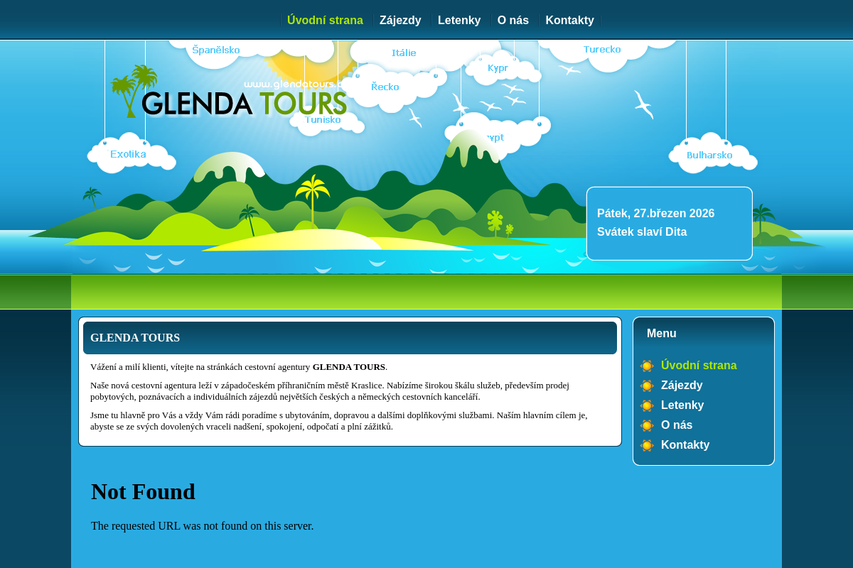 Cestovní agentura GLENDA TOURS