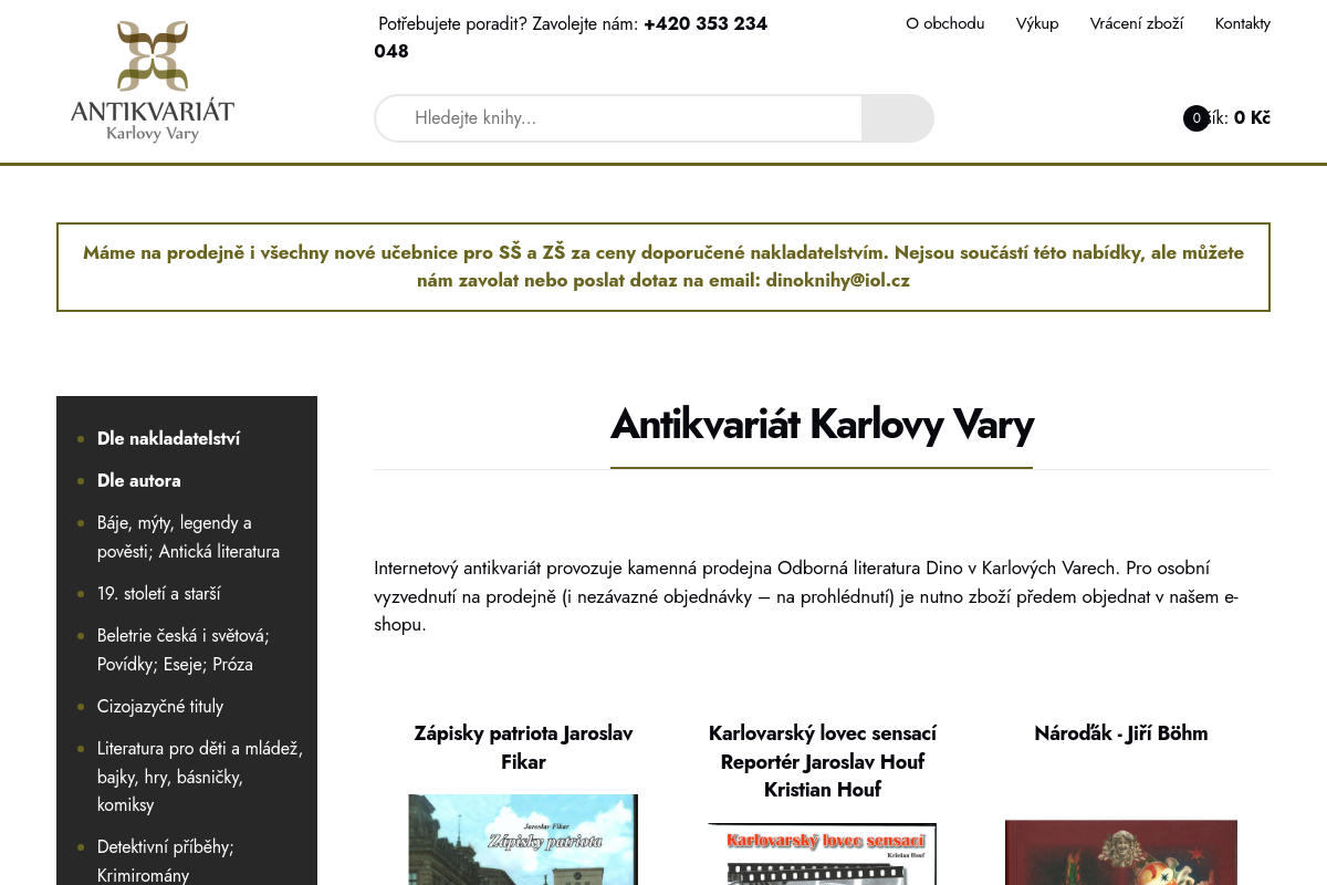 Antikvariat-karlovyvary.cz