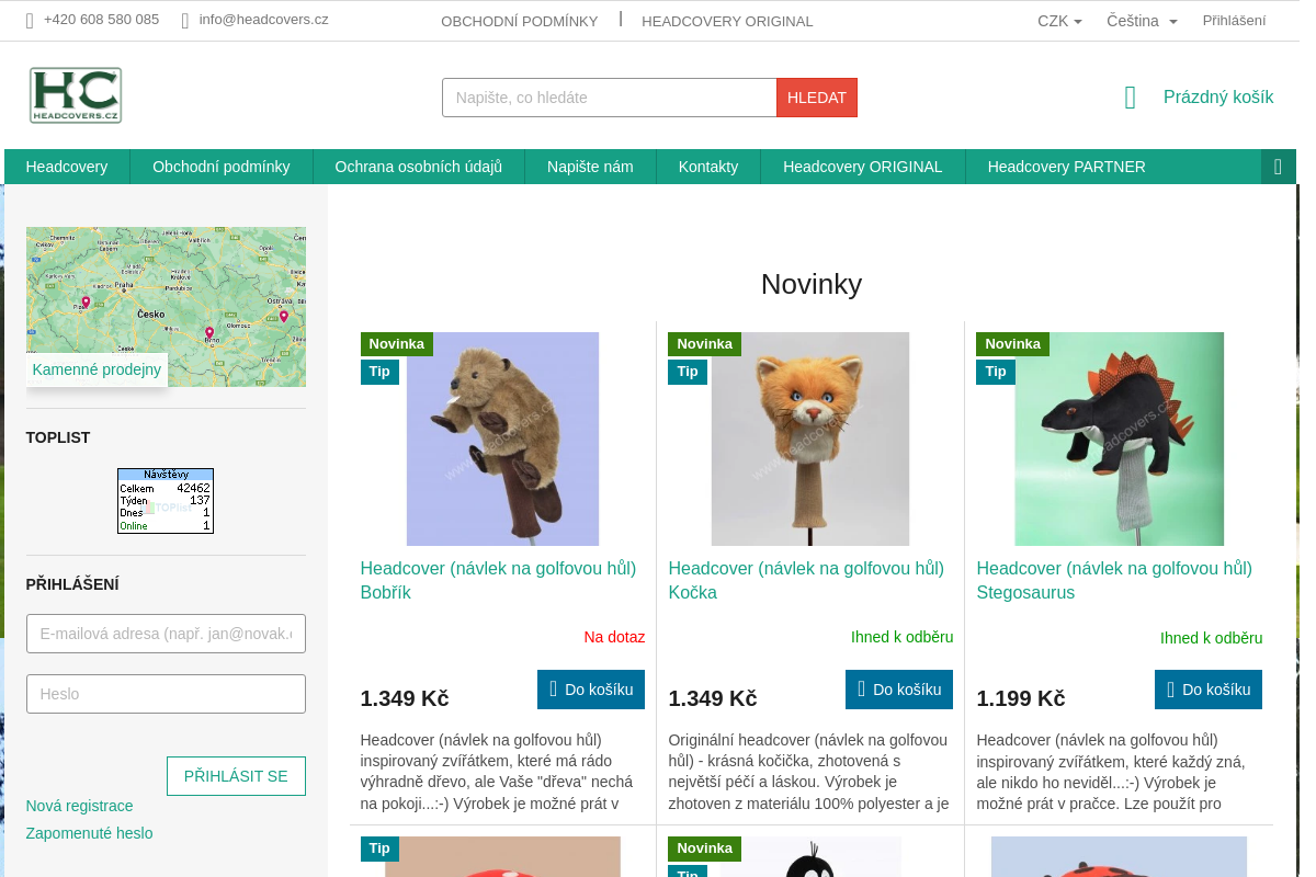 HEADCOVERS.CZ