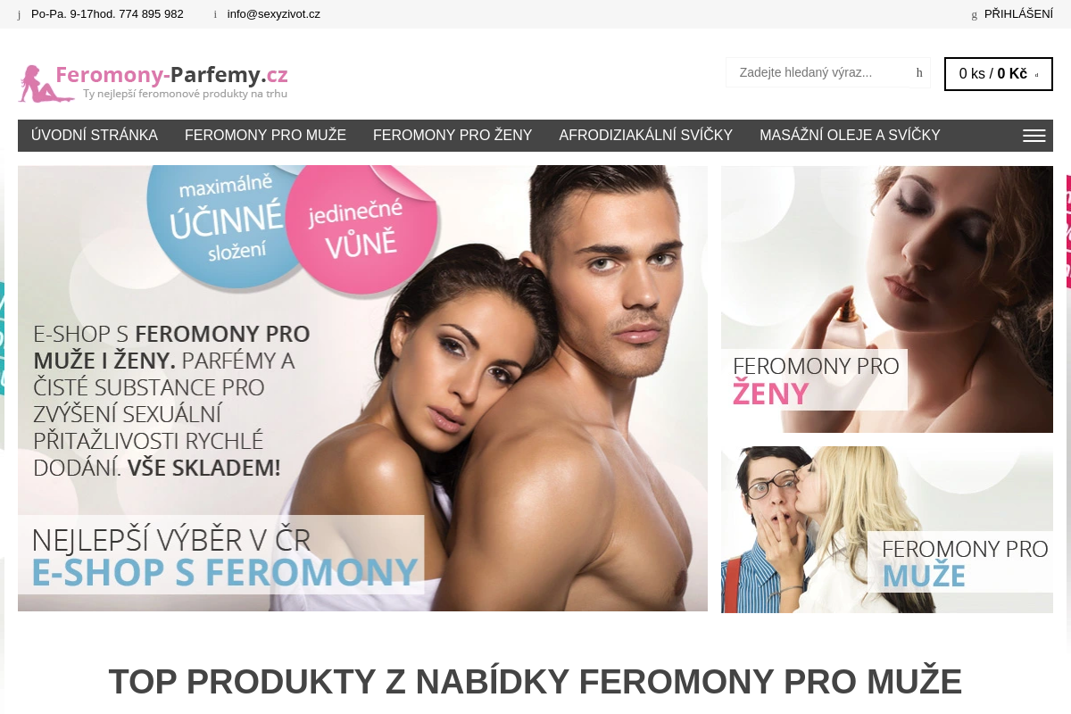 Feromony-parfemy.cz