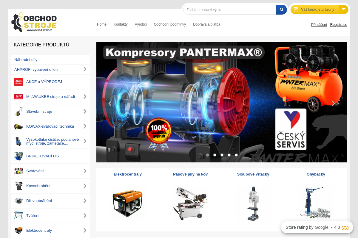 Obchod-stroje.cz