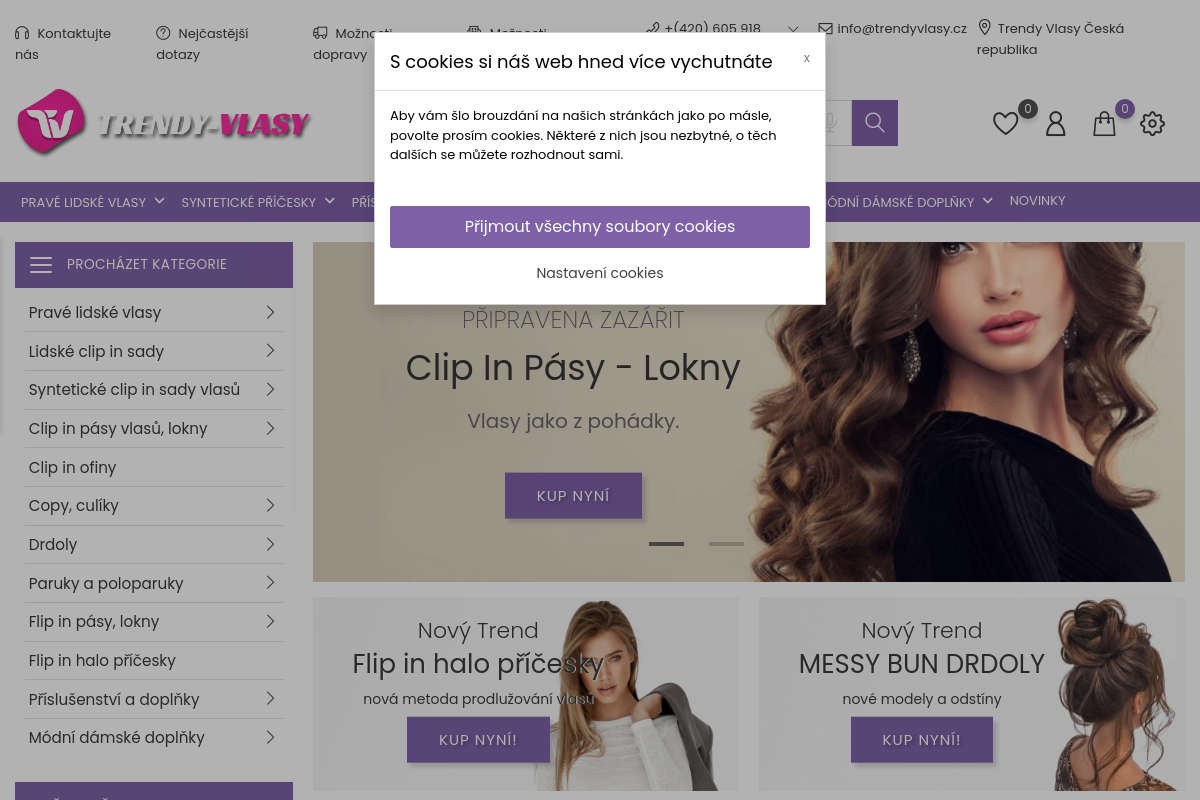 TRENDY VLASY