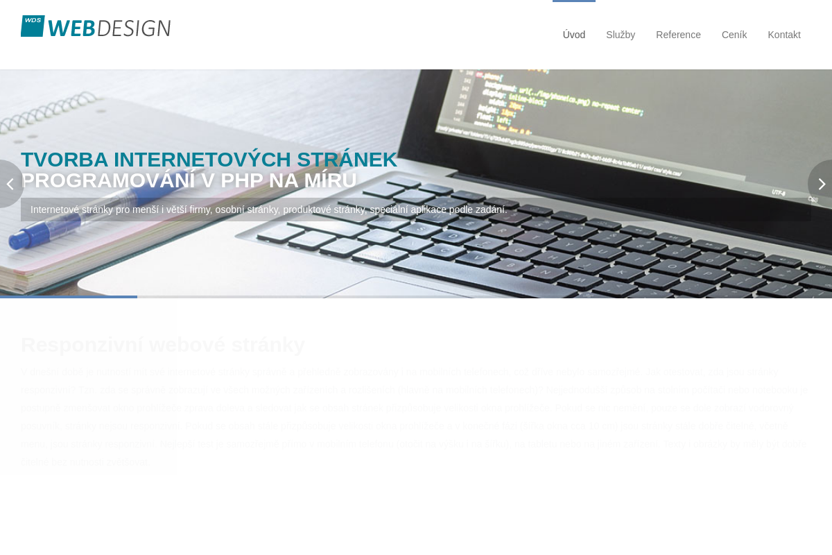 Ing. Martin Čapka - WDS web design