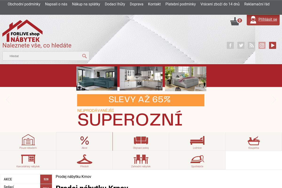 Nabytek-forliveshop.cz