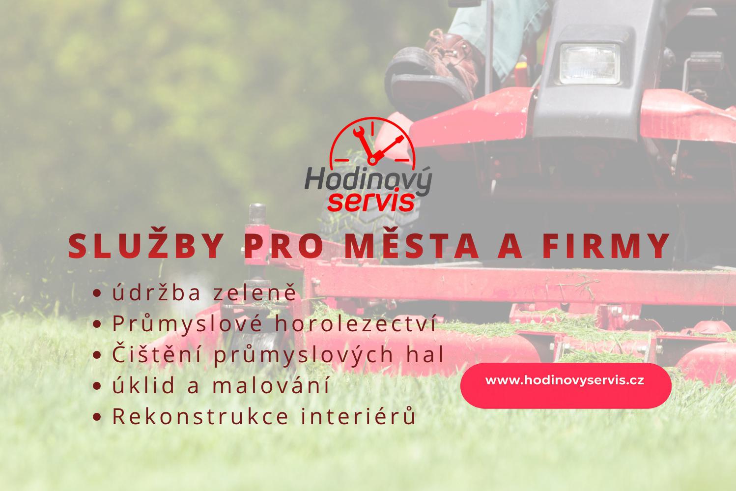 Hodinový servis - facility služby