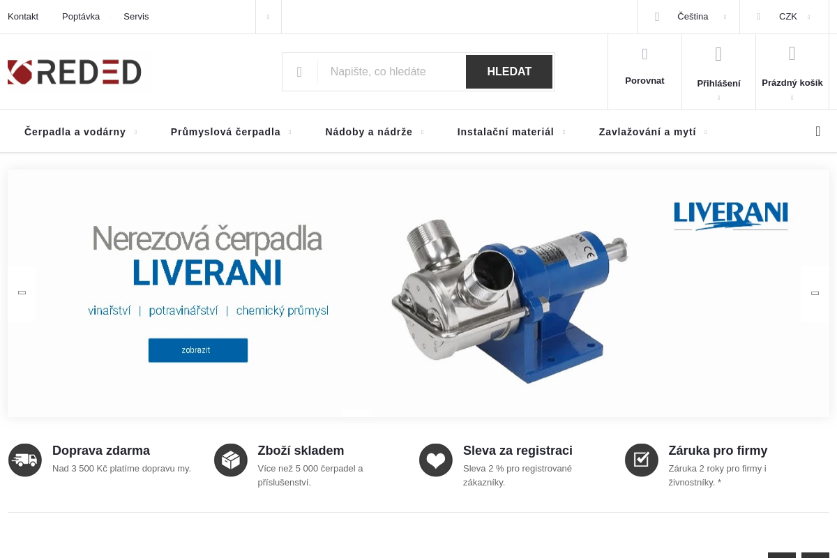 RedEd.cz - čerpací technika