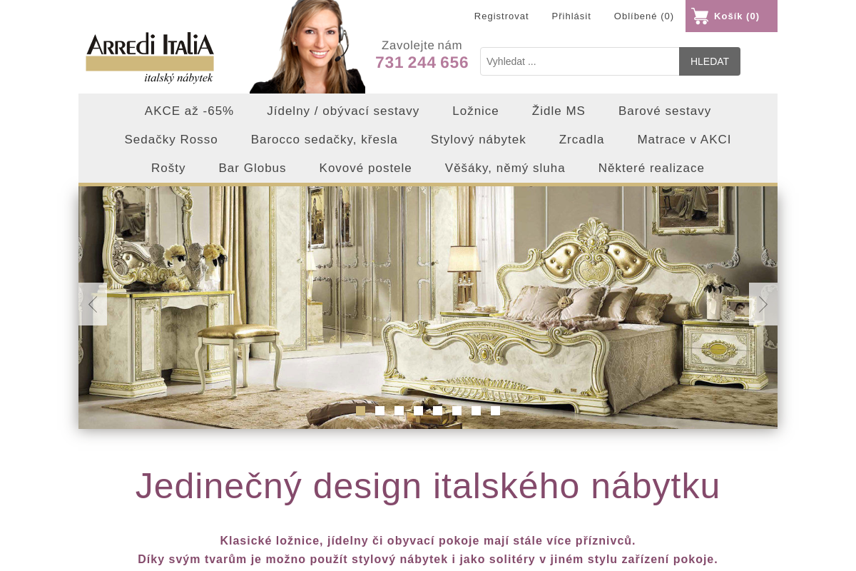 Italský nábytek - ANPARE TRADE s.r.o.