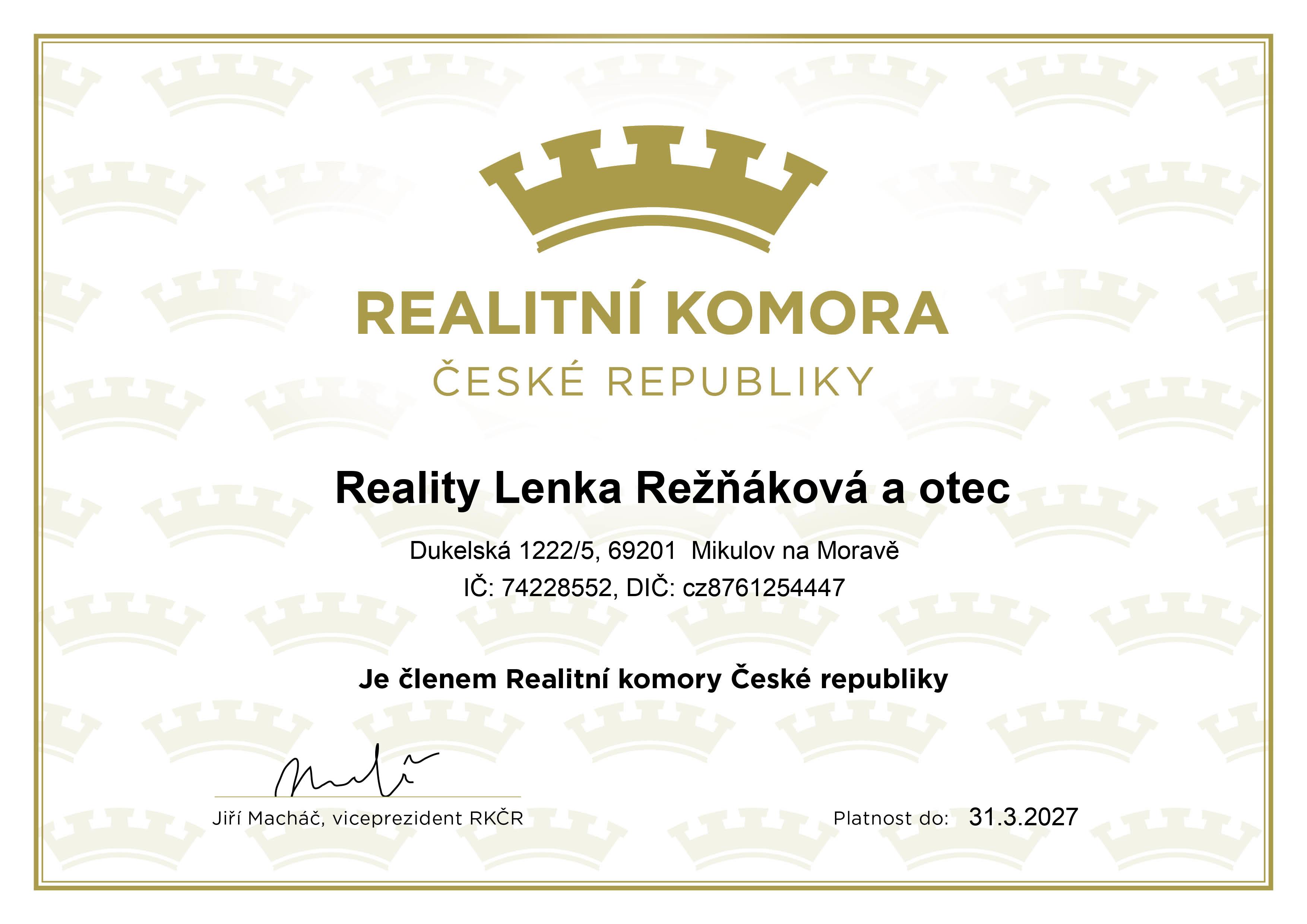 Lenka Režňáková - Reality Lenka Režňáková a otec s.r.o. foto 2