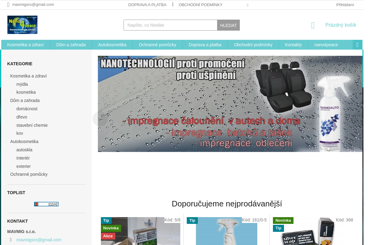 Nano4peace-eshop.cz foto 1